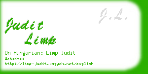 judit limp business card